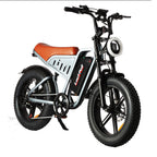 LuckRoll Electric Bike Moped for Adults with NFC & Password Unlock, 2000/1500W, 40/33MPH, 48V 15/25Ah E-Bike, 100-60 Miles Electric Motorcycle, 20" Fat Tire Electric Dirt Bike (2000W 48V 25Ah-Red)