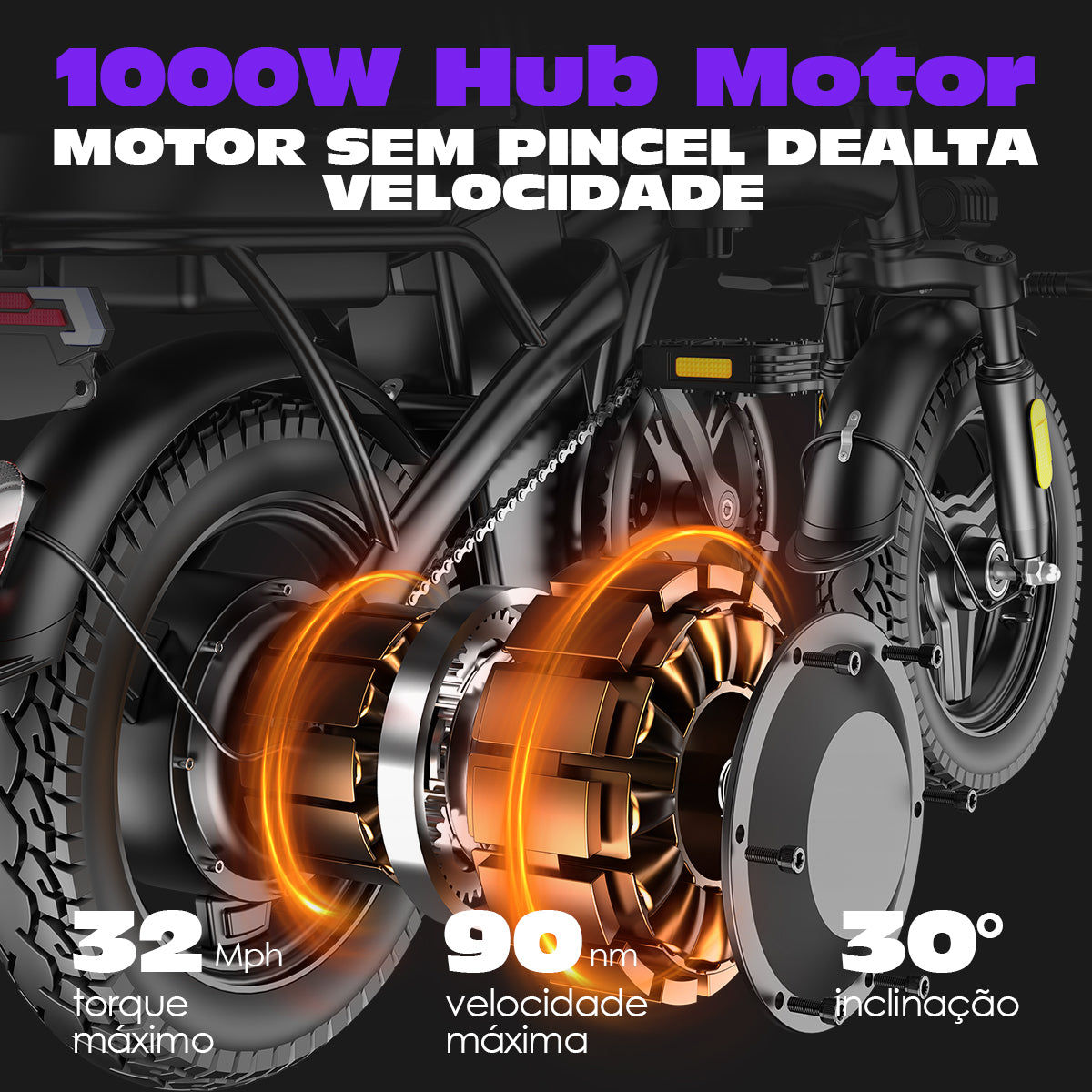 Little Dolphin Folding Electric Bicycle