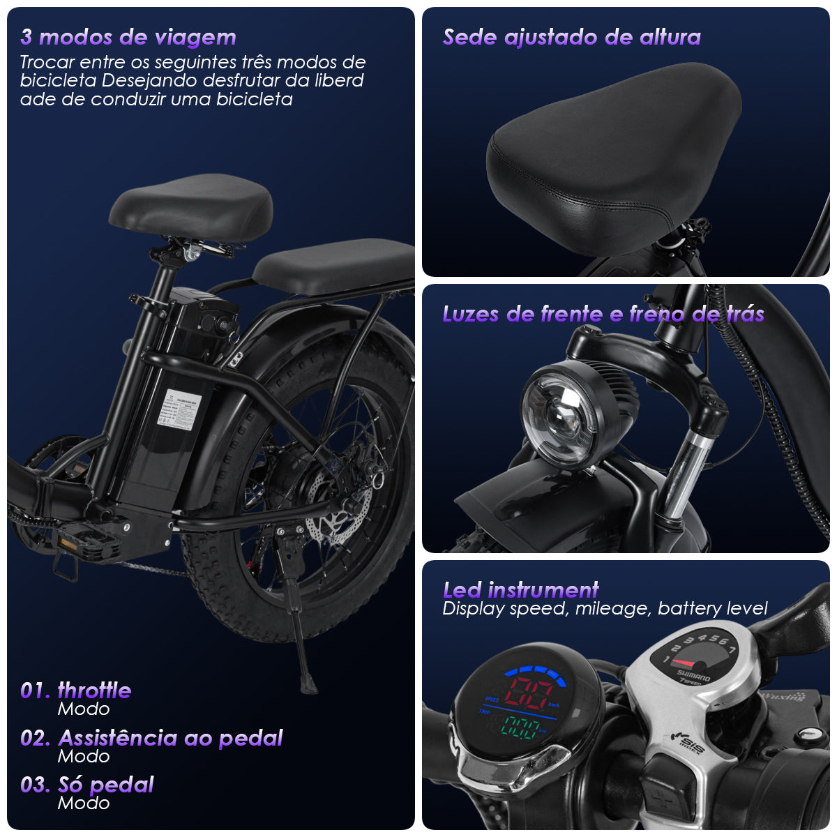 Compact Foldable Electric Bike