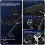 Mountain off-road electric bicycle